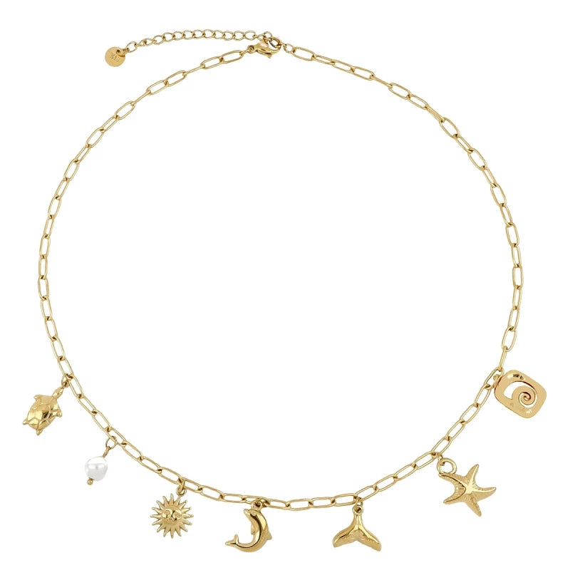 Collar multicharms verano