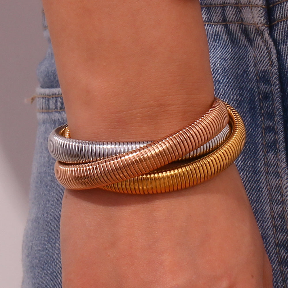 Pulsera triple