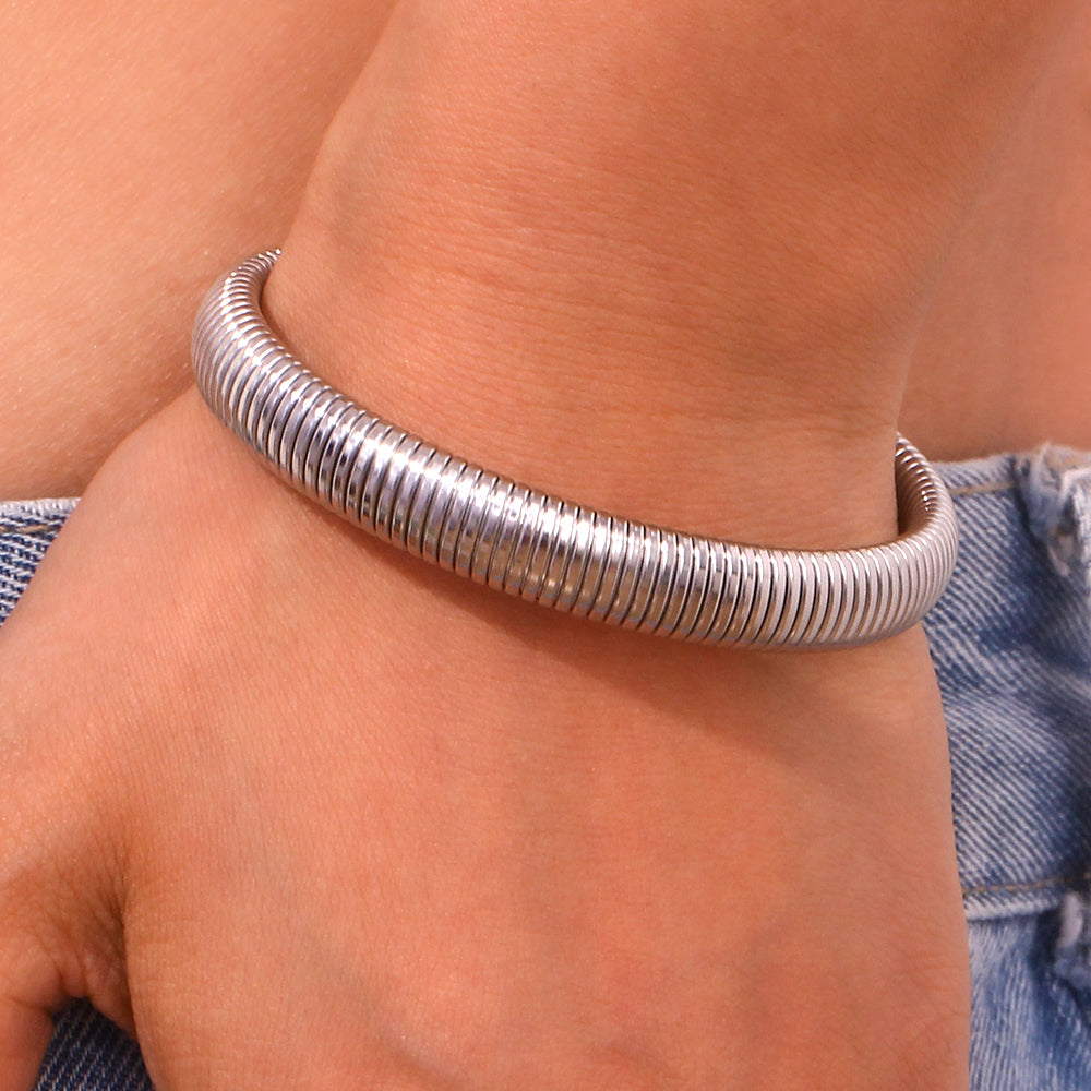 Pulsera acero elastica