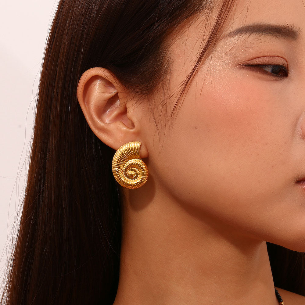 Pendientes caracol