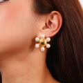 Pendientes 6 perlas