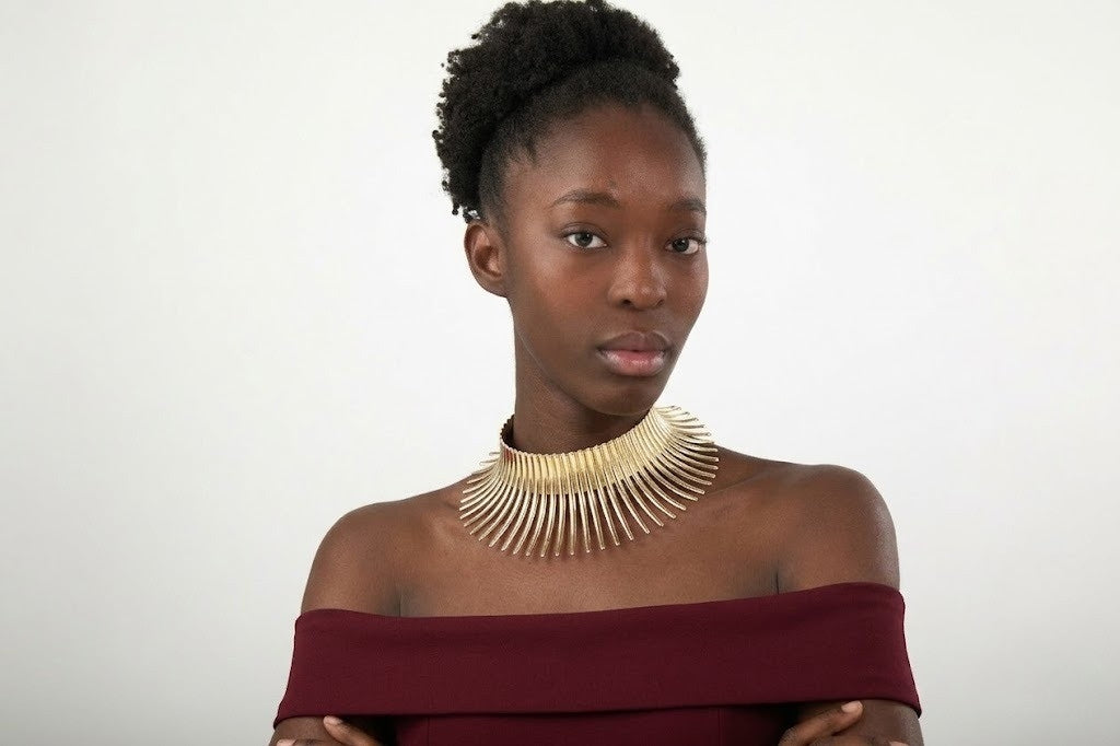 Collar plain choker