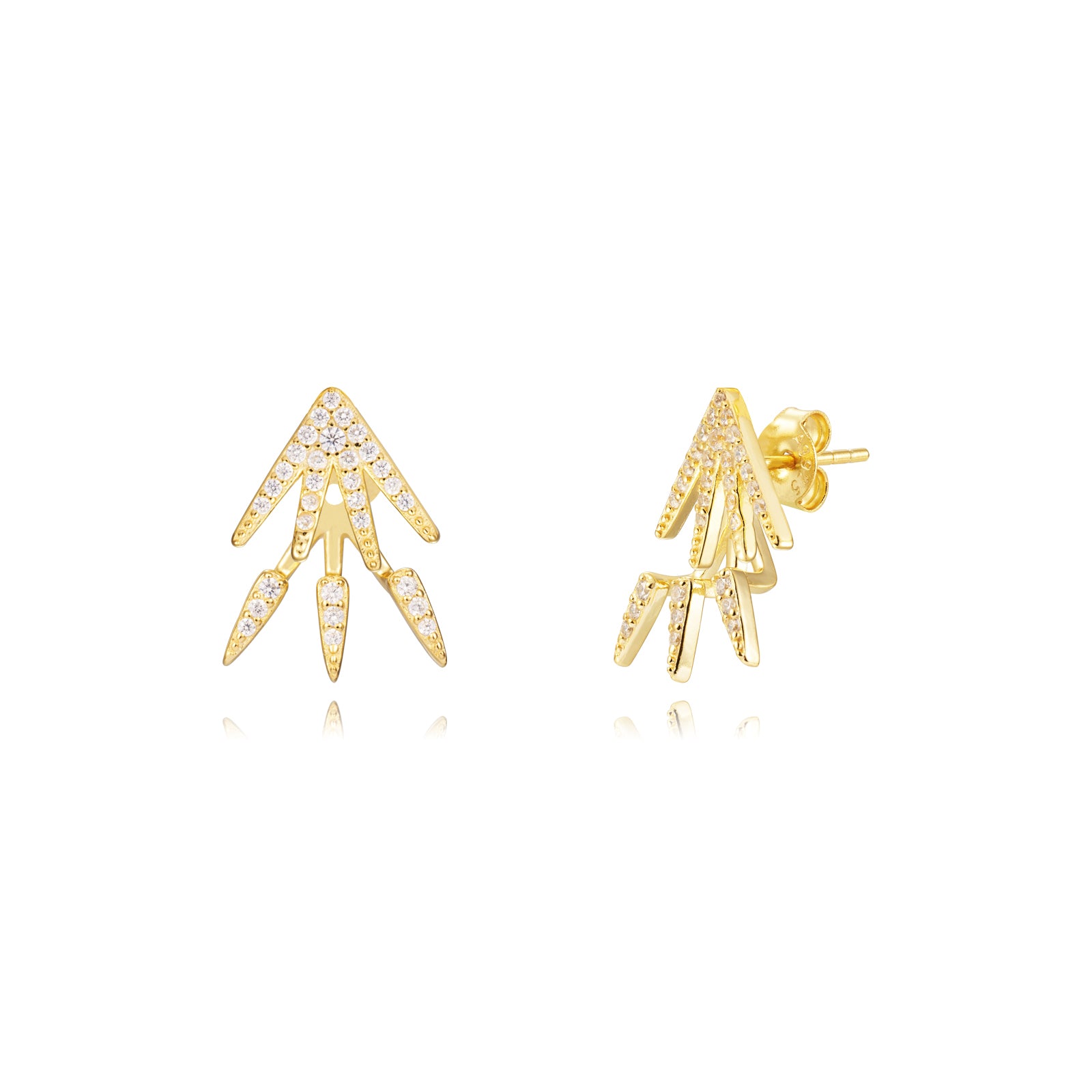 Pendientes ear jacket